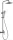 Deante BLUR zuhanyrendszer, titanium NQL_D4XM