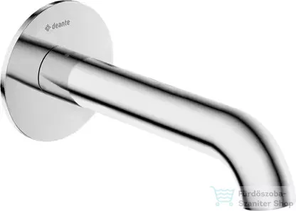 Deante Silia kifolyócső kádhoz és mosdóhoz 160 mm, króm NQS_080K