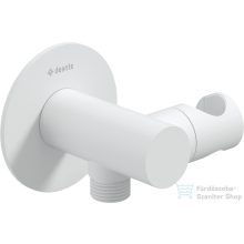   Deante SILIA sarokcsatlakozó kézizuhany tartóval, fehér NQS_A57K