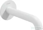 Deante Silia kifolyócső kádhoz és mosdóhoz 160 mm, fehér NQS_A80K