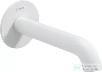 Deante Silia kifolyócső kádhoz és mosdóhoz 160 mm, fehér NQS_A80K