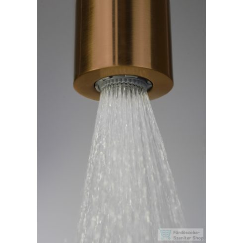 Deante SILIA esőztető zuhanyszett, csapteleppel, szálcsiszolt bronz NQS_C4XM
