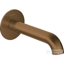   Deante Silia kifolyócső kádhoz és mosdóhoz 160 mm, szálcsiszolt bronz NQS_C80K