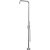 Deante SILIA szabadonálló zuhanyoszlop esőztető zuhanyfejjel, szálcsiszolt acél NQS_F0YK