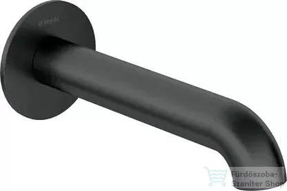 Deante Silia kádkifolyó, fekete NQS_N81K