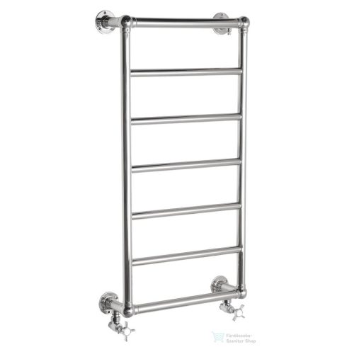 Sapho UNO retro fürdőszobai radiátor 493x951mm, 415 W, csiszolt inox NR816