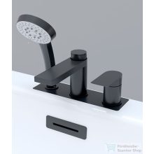 Niwell ARA Black kádtöltő csaptelep