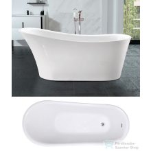 N-smart MIRA 170x74x72 cm akril szabadonálló kád