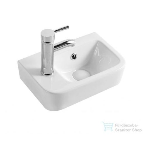 Niwell AYA L falra szerelhető mosdó 7×24,5×14 cm