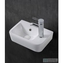 Niwell AYA R falra szerelhető mosdó 37x24,5x14 cm