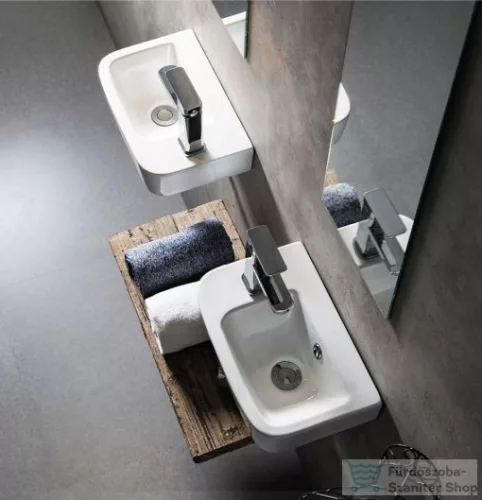 Niwell AYA R falra szerelhető mosdó 37x24,5x14 cm