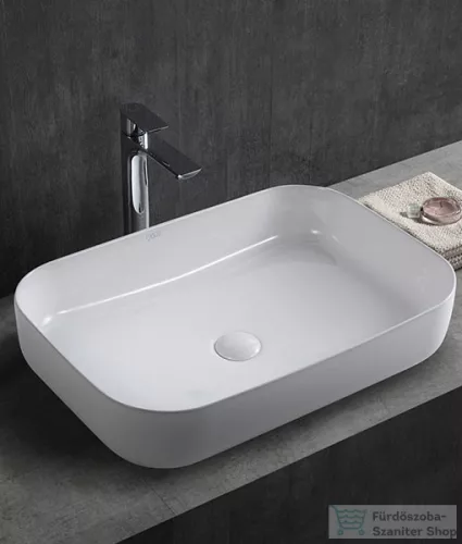 Niwell CARLA pultra építhető mosdó 60x43x13,5 cm