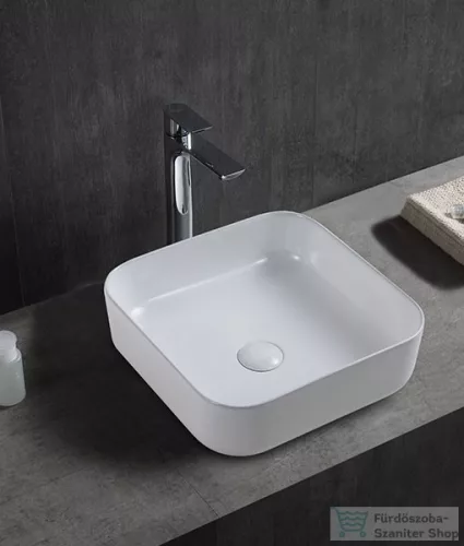Niwell NOA 40 pultra építhető mosdó 40x40x14 cm