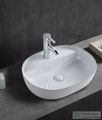 Niwell NORA pultra építhető mosdó 50x38x12 cm