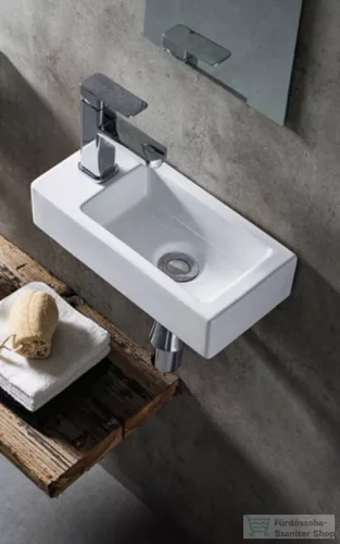 Niwell ONA pultra vagy falra szerelhető mosdó 37x18x9 cm