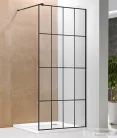 N-smart Frida black 110x190cm  fekete Walk-In zuhanyfal
