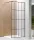 N-smart Frida black 110x190cm  fekete Walk-In zuhanyfal