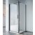 N-smart Vega black+Vico black 80x80x195 cm zuhanykabin