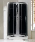 N-smart Nicole Black 90x90x208 zuhanykabin