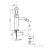 Webert Opera bidet csaptelep króm színben OA840101.015