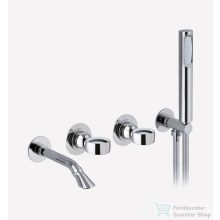   Webert Opera falsík alatti kádcsaptelep, komplett, króm színben OA860312.015