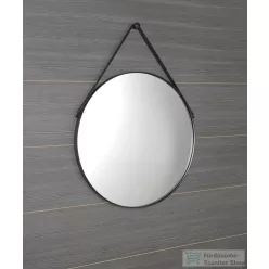   Sapho ORBITER kerek tükör akasztóval, átm:50cm, matt fekete (ORT050)