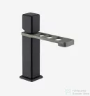 Webert ONE-X mosdócsaptelep up&down leeresztővel, fekete/inox színben OX830101.441