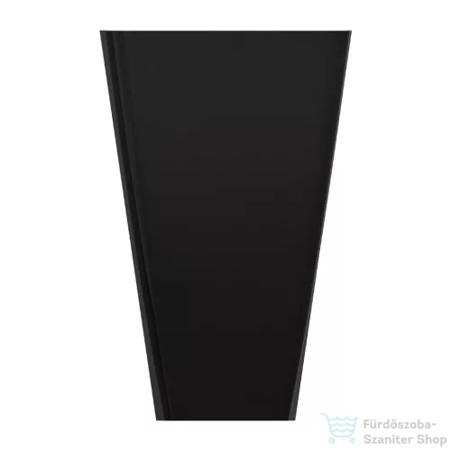 Omnires PARMA M+ 55x43x85 cm-es álló mosdó leeresztő nélkül, fehér/fényes fekete PARMAUWBCP