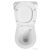 AQUALINE JALTA RIMLESS monoblokkos WC, alsó/hátsó kifolyású, ülőke nélkül, 37x63cm, duál gombos öblítőmechanika (PB103RW)