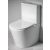 Sapho PACO RIMLESS kombi WC alsó/hátsó kifolyású, tartállyal, ülőke nélkül (PC1012WR)
