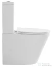 Sapho PACO RIMLESS kombi WC alsó/hátsó kifolyású, tartállyal, ülőke nélkül (PC1012WR)
