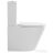   Sapho PACO RIMLESS kombi WC alsó/hátsó kifolyású, tartállyal, ülőke nélkül (PC1012WR)