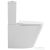 Sapho PACO RIMLESS kombi WC alsó/hátsó kifolyású, tartállyal, ülőke nélkül (PC1012WR)