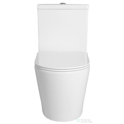 Sapho PACO RIMLESS kombi WC alsó/hátsó kifolyású, tartállyal, ülőke nélkül (PC1012WR)
