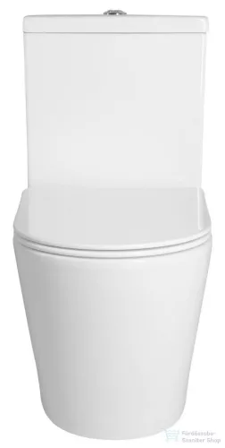 Sapho PACO RIMLESS kombi WC alsó/hátsó kifolyású, tartállyal, ülőke nélkül (PC1012WR)