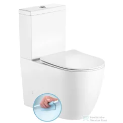   Sapho INFINITY RIMLESS monoblokkos WC,alsó/hátsó kifolyású, ülőke nélkül (PC105WR)