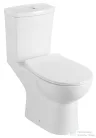 Sapho KAIRO álló kombi WC, hátsó kifolyású, tartállyal, 36x67cm, króm duálgombos öblítőmechanikával (PC105)