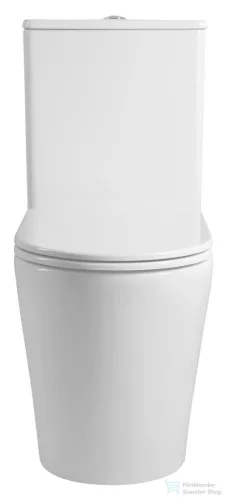 Sapho AVIS VORTEX RIMLESS monoblokkos WC,alsó/hátsó kifolyású, ülőke nélkül (PC106V)