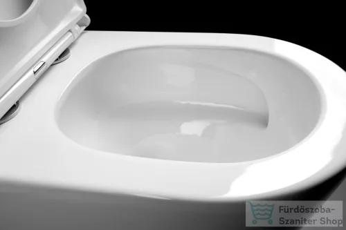 Sapho AVIS VORTEX RIMLESS monoblokkos WC,alsó/hátsó kifolyású, ülőke nélkül (PC106V)