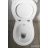 Sapho KAIRO álló kombi WC, hátsó kifolyású, tartállyal, bidézuhannyal, 36x67cm, króm duálgombos öblítőmechanikával (PC106)