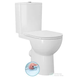   Sapho SANIVEX RIMLESS monoblokkos WC, hátsó kifolyású, ülőke nélkül (PC108WR)