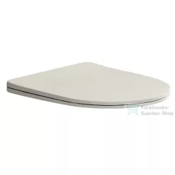  Sapho PACO SLIM Soft Close WC-ülőke, Easy take, bézs (PCS1012BE)
