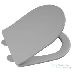   Sapho PACO SLIM Soft Close WC-ülőke, Easy take, matt szürke (PCS1012GR)