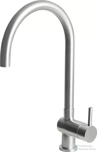 Sapho PE mosogató csaptelep, inox PE015