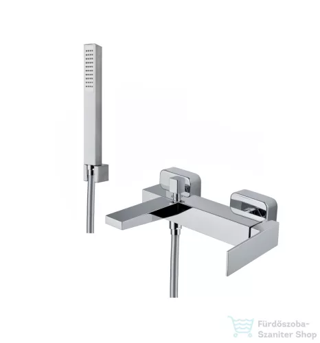 Webert PEGASO kádcsaptelep zuhanyszettel, króm színben PE850101.015