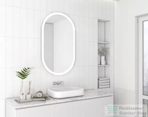 Sapho PARGA ovális LED tükör, 60x100cm (PG600)