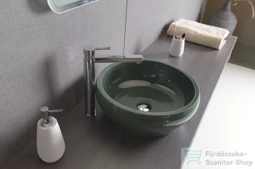 Sapho PRIORI kerámia mosdó, átmérő 42cm, menta PI013