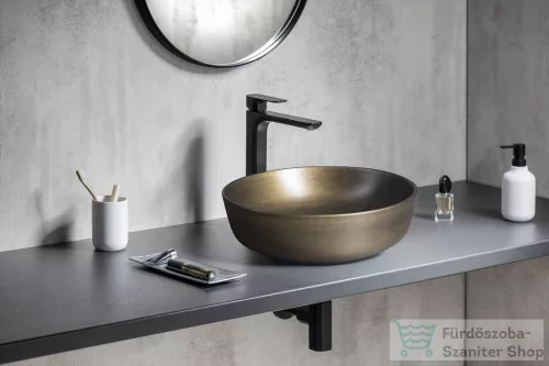 Sapho PRIORI kerámiamosdó, 41,5cm, bronz (PI032)