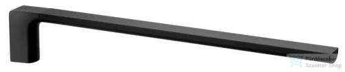Sapho PIRENEI törölközőtartó, 410mm, matt fekete (PI2214)