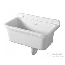   AQUALINE Fali kiöntő, szifonnal, 55x34cm, PVC, fehér (PI5055)